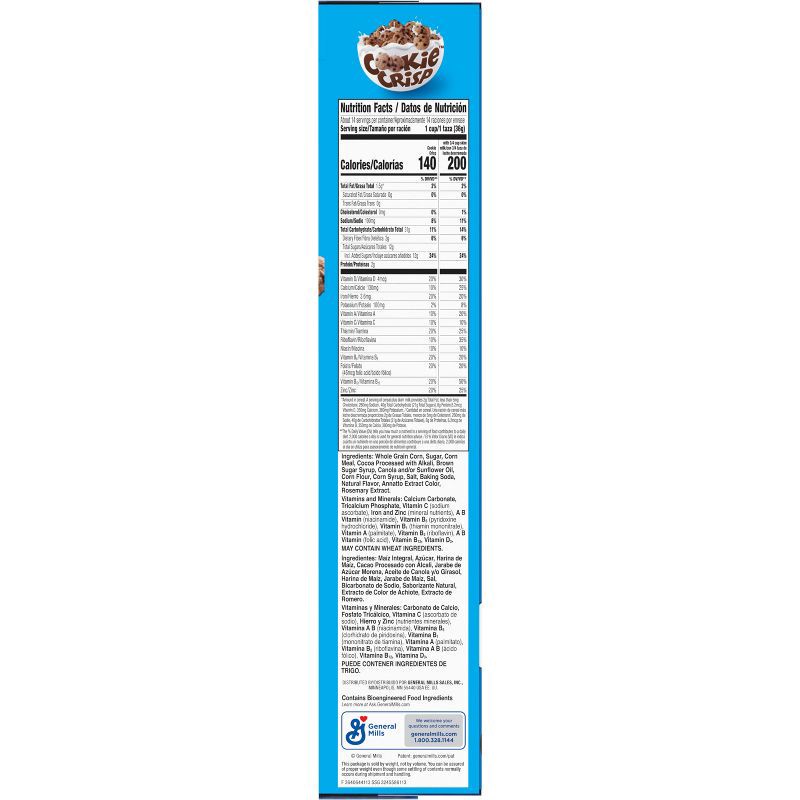 slide 6 of 11, Cookie Crisp Cereal Family Size - 18.3oz - General Mills, 18.3 oz