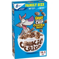 Cookie Crisp Cereal Family Size - 18.3oz - General Mills