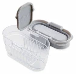 Packit Steel Gray Mini Snack Mod Bento