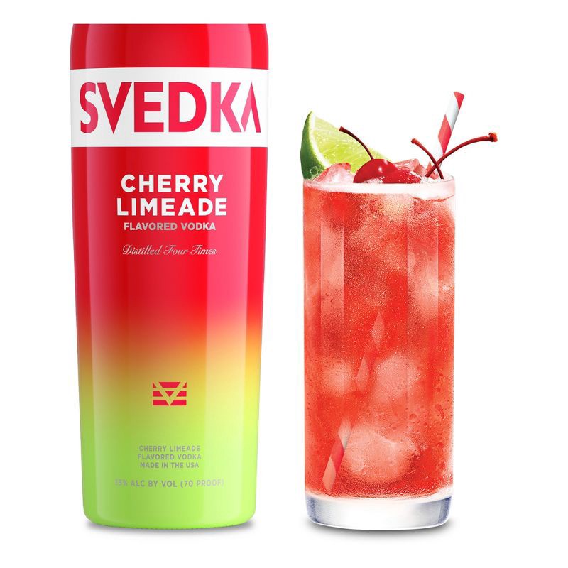 slide 1 of 6, SVEDKA Cherry Limeade Flavored Vodka - 750ml Bottle, 750 ml