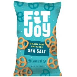 FitJoy Grain Free Sea Salt Pretzel Twists - 5oz