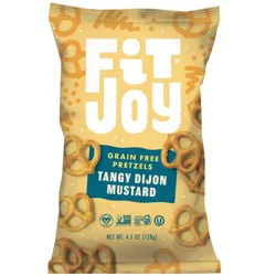 FitJoy Grain Free Tangy Dijon Pretzel Twists - 4.5oz