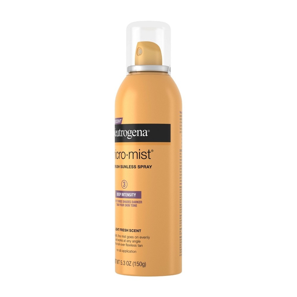 slide 7 of 9, Neutrogena Micromist Airbrush Sunless Tan - Deep, 5.3 oz