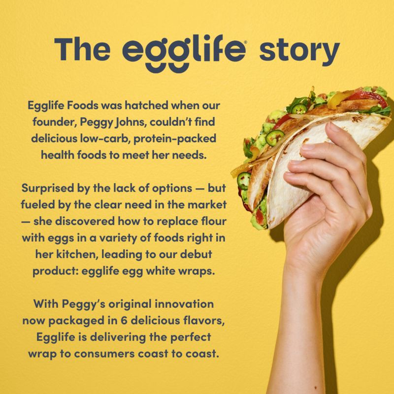 slide 9 of 10, egglife Gluten Free Original Egg White Wraps - 6oz/6ct, 6 ct; 6 oz