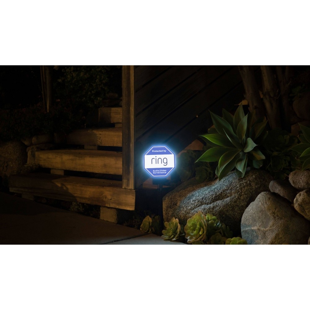 Ring solar best sale security sign