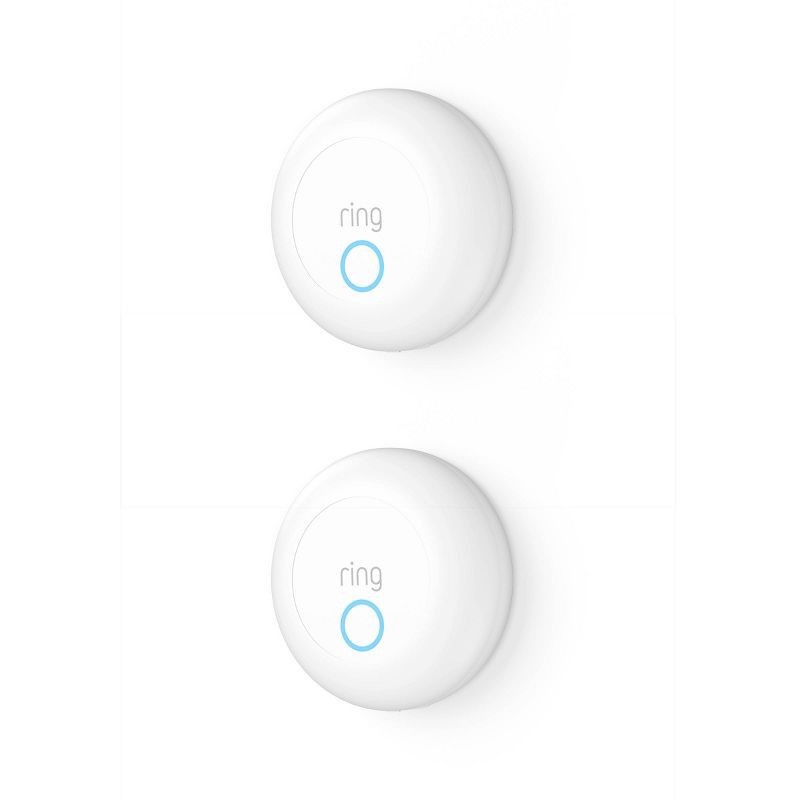 slide 1 of 2, Ring Alarm Smoke and CO Listener 2pk: Controlled by Smartphone App, Battery Operated, 2 ct