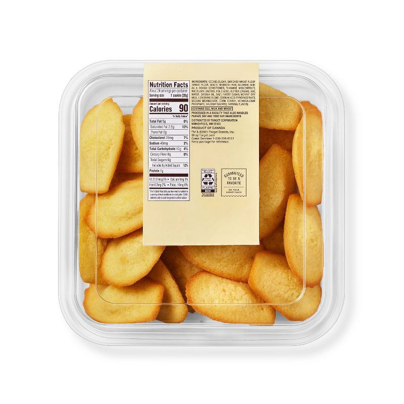 slide 2 of 3, Madeleine Cookies - 24ct - Favorite Day™, 24 ct