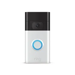 Ring 1080p Wireless Video Doorbell - Satin Nickel