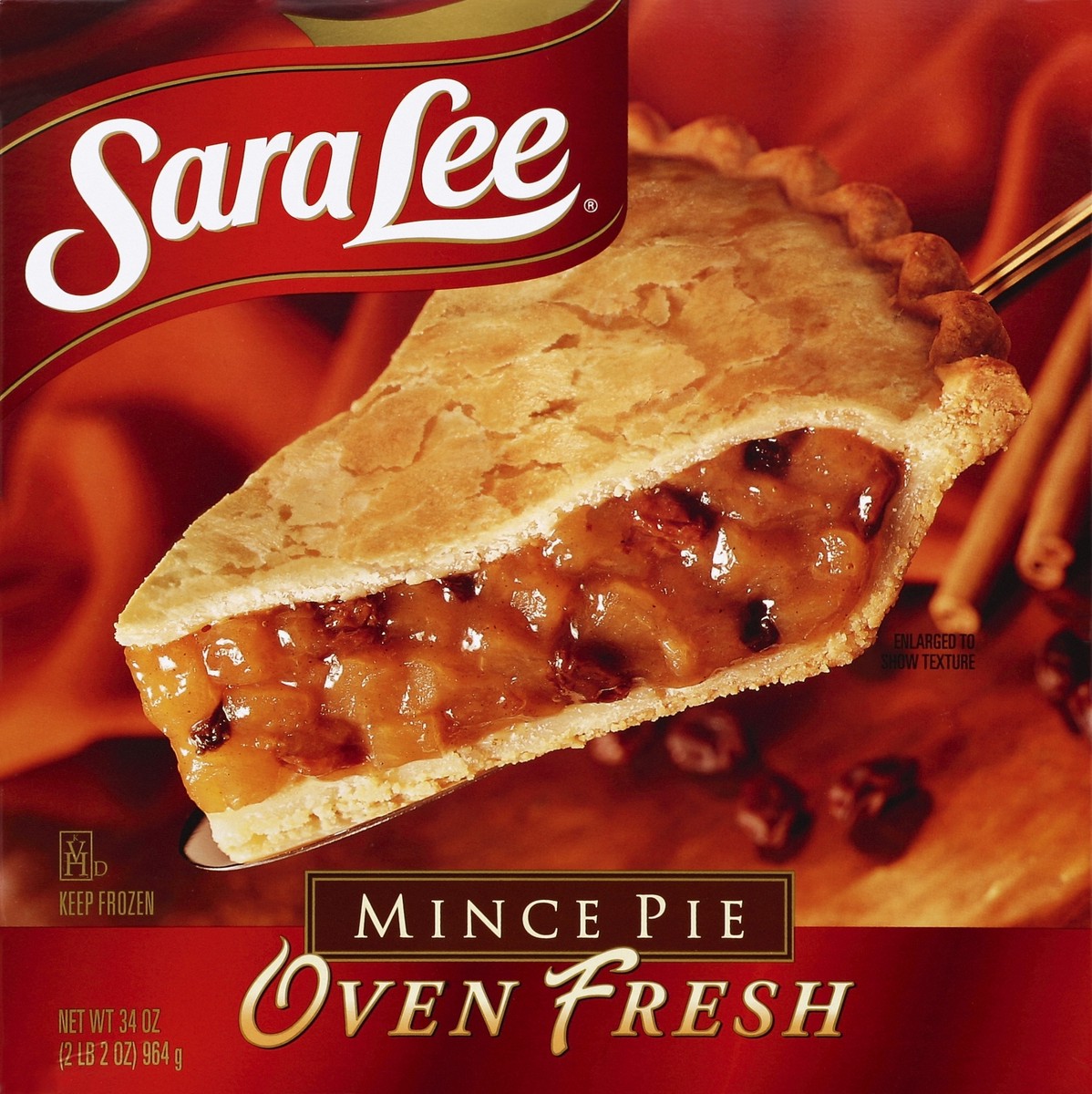 slide 2 of 4, Sara Lee Traditional Fruit Pie 9" Unbaked Mince 34oz, 34 oz