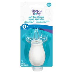Tippy Toes Soft Tip Silicone Nasal Aspirator - 1 Each
