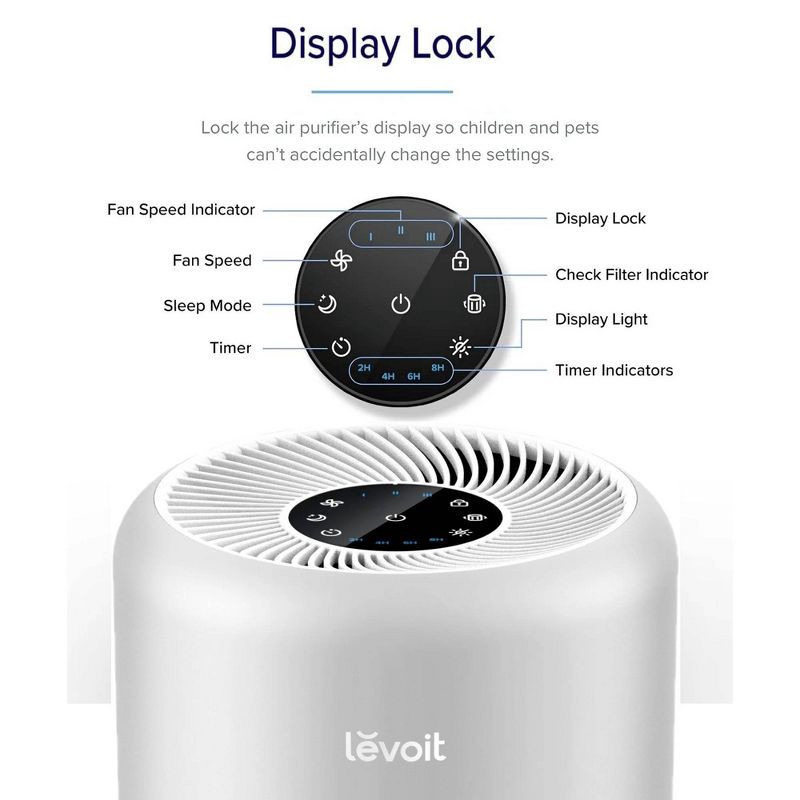 slide 7 of 14, Levoit Core 300 Air Purifier White, 1 ct
