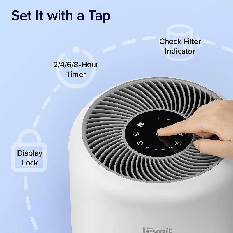 slide 8 of 14, Levoit Core 300 Air Purifier White, 1 ct