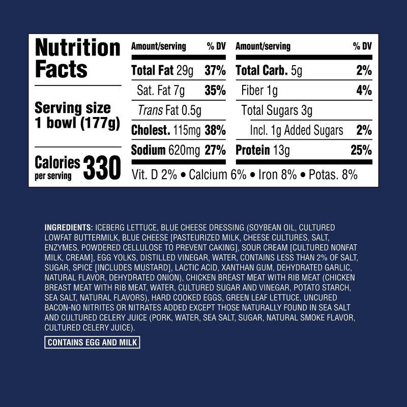 slide 5 of 5, Cobb Salad Bowl - 6.25oz - Good & Gather™, 6.25 oz