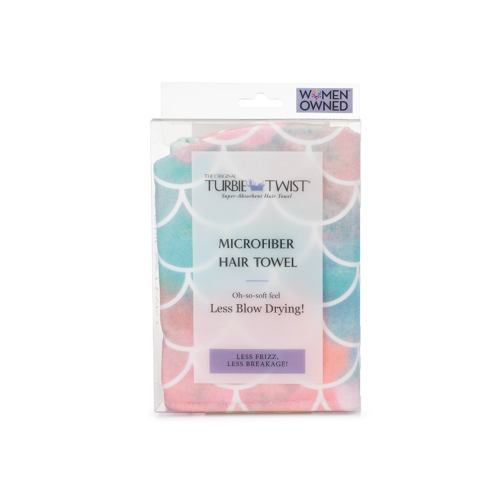Turbie Twist Microfiber Hair Towel - Mermaid 1 ct | Shipt