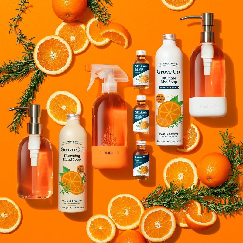 slide 6 of 8, Grove Co. Orange & Rosemary Glass Cleaner Concentrates - 2ct, 2 ct