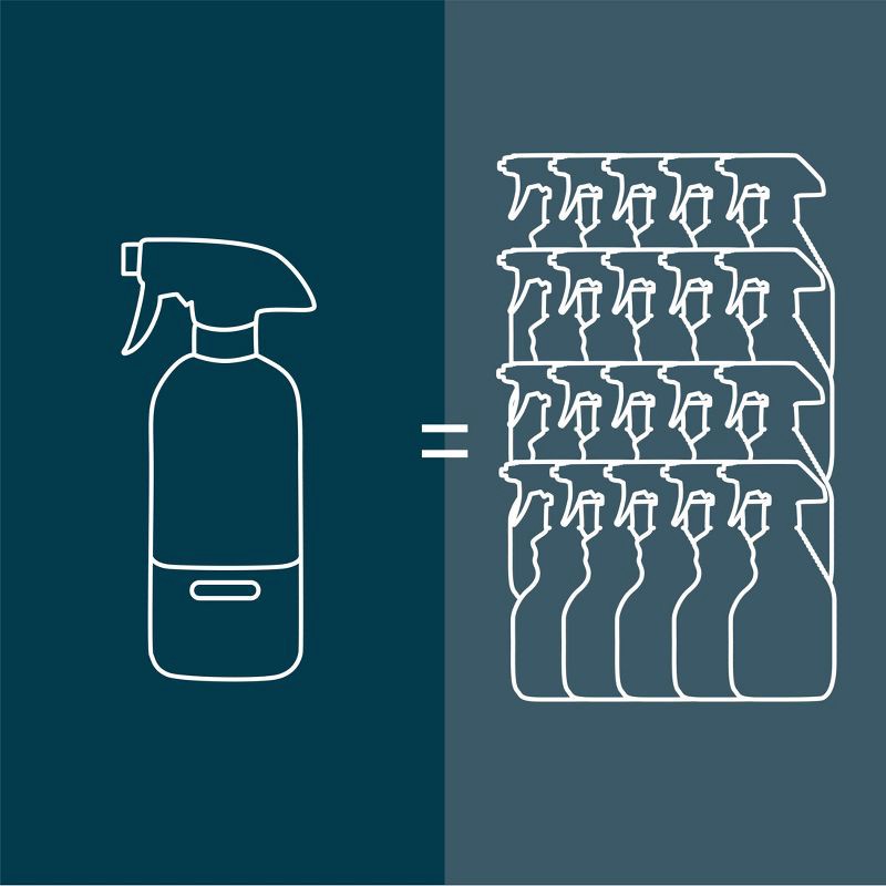 slide 3 of 10, Grove Co. Reusable Cleaning Glass Spray Bottle - Polished Gray, 1 ct