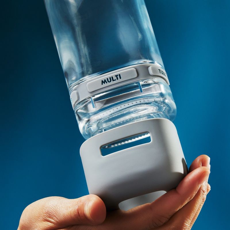 slide 4 of 10, Grove Co. Reusable Cleaning Glass Spray Bottle - Polished Gray, 1 ct