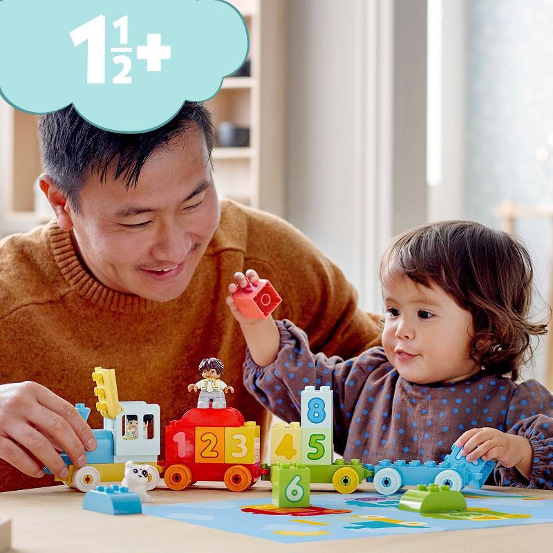 slide 2 of 6, LEGO DUPLO My First Number Train Toy 10954, 1 ct