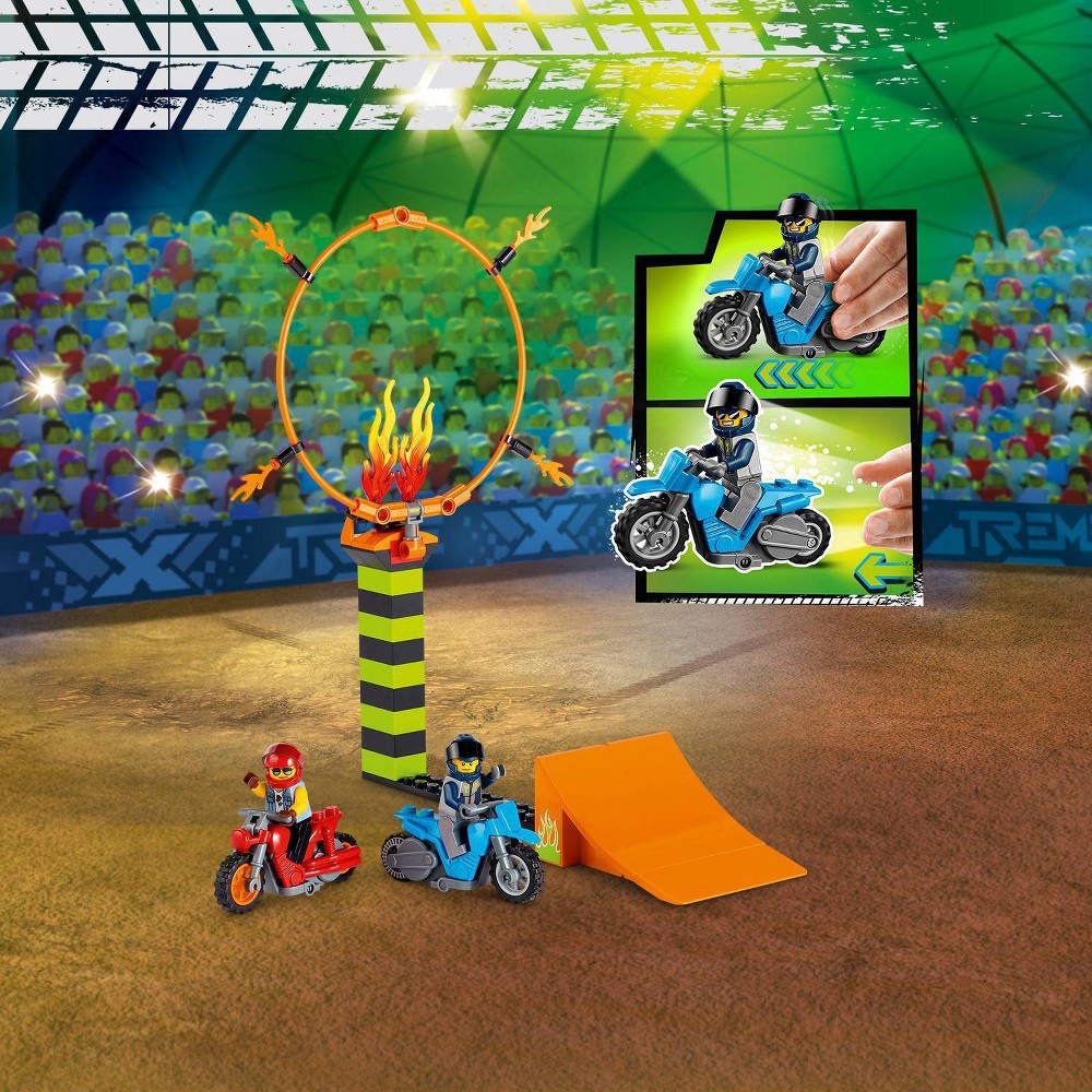 slide 3 of 6, LEGO City Stunt Competition 60299 Building Kit, 1 ct