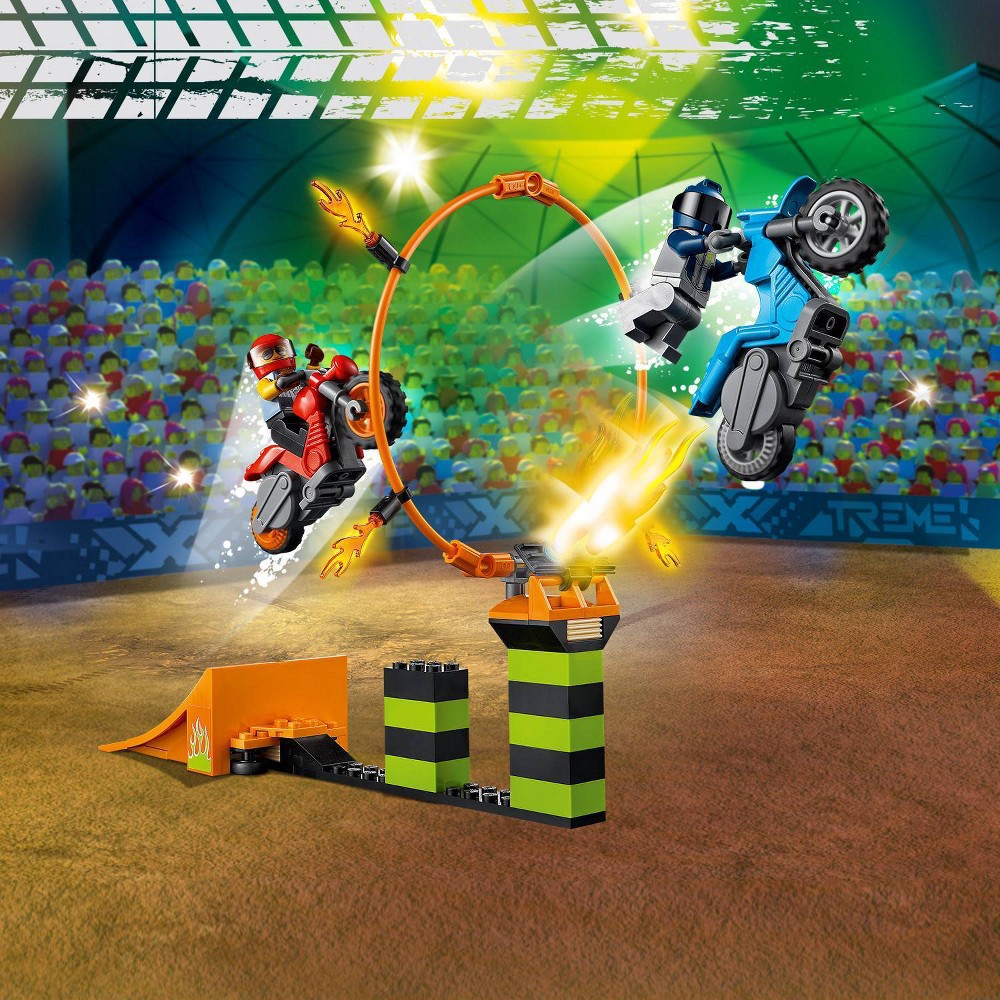 slide 4 of 6, LEGO City Stunt Competition 60299 Building Kit, 1 ct