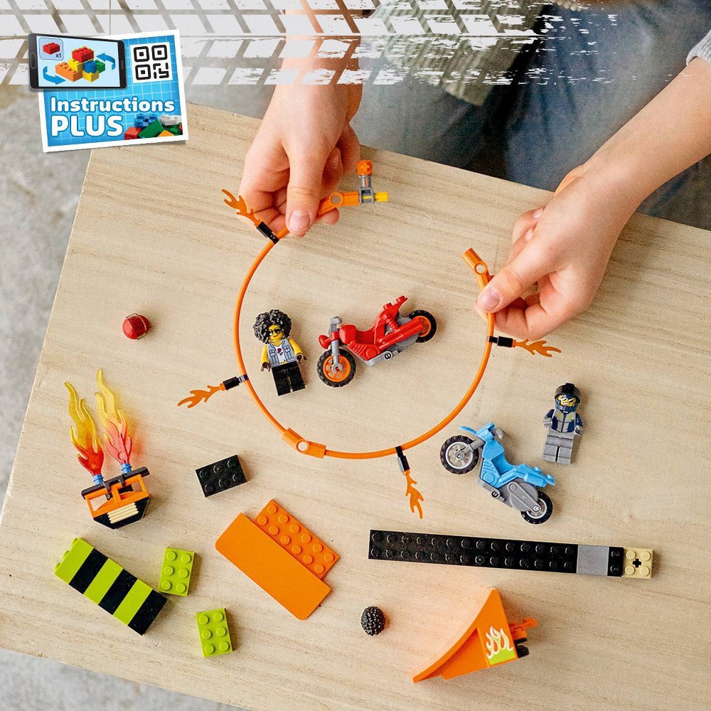 slide 5 of 6, LEGO City Stunt Competition 60299 Building Kit, 1 ct