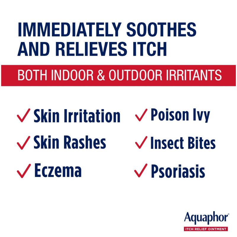 slide 7 of 10, Aquaphor 1% Hydrocortisone Itch Relief Ointment - 1oz, 1 oz