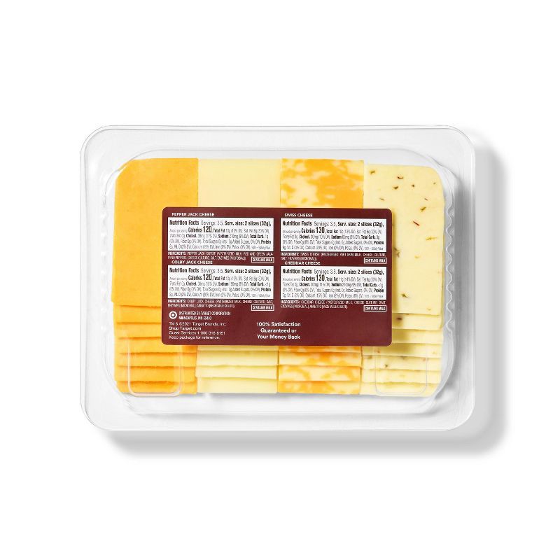 slide 2 of 3, Assorted Charcuterie Cheese Tray - 16oz - Good & Gather™, 16 oz
