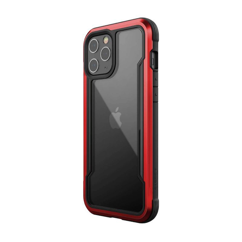 slide 1 of 5, Raptic Shield Pro Apple iPhone 13 Pro Max/iPhone 12 Pro Max - Red: Lightweight, Polycarbonate, Anodized Aluminum, 1 ct