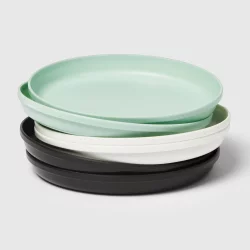 7 6pk Plastic Kids' Dinner Plates - Pillowfort™