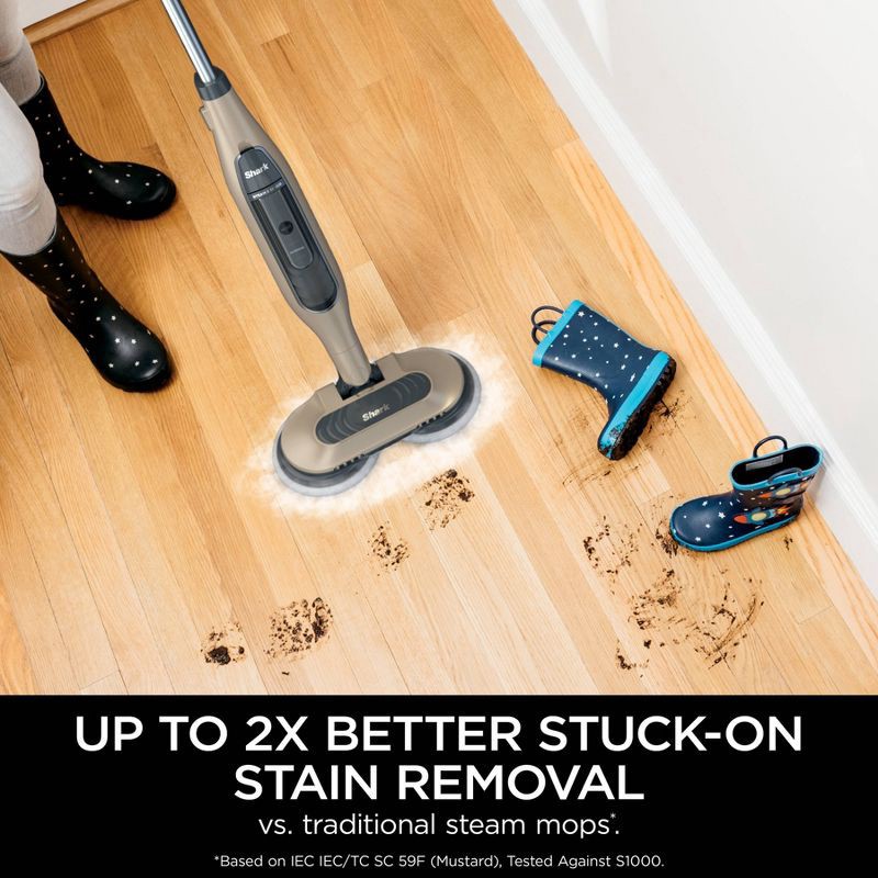 slide 2 of 12, Shark Steam and Scrub All-in-One Scrubbing and Sanitizing Hard Floor Steam Mop - S7001TGT: Electric Floor Steamer, 3 Speeds, 1 ct