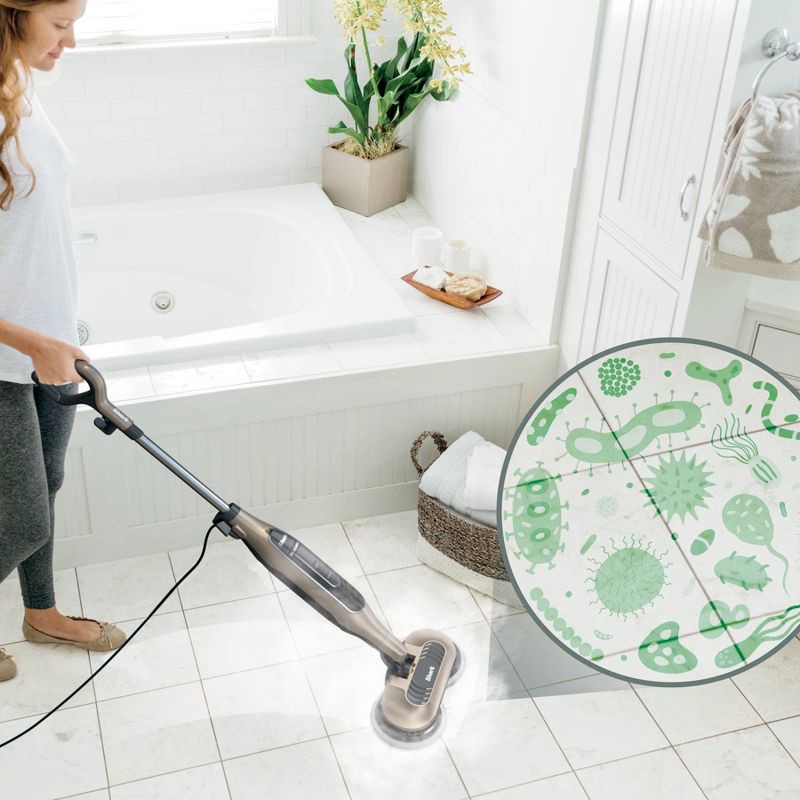 slide 12 of 12, Shark Steam and Scrub All-in-One Scrubbing and Sanitizing Hard Floor Steam Mop - S7001TGT: Electric Floor Steamer, 3 Speeds, 1 ct