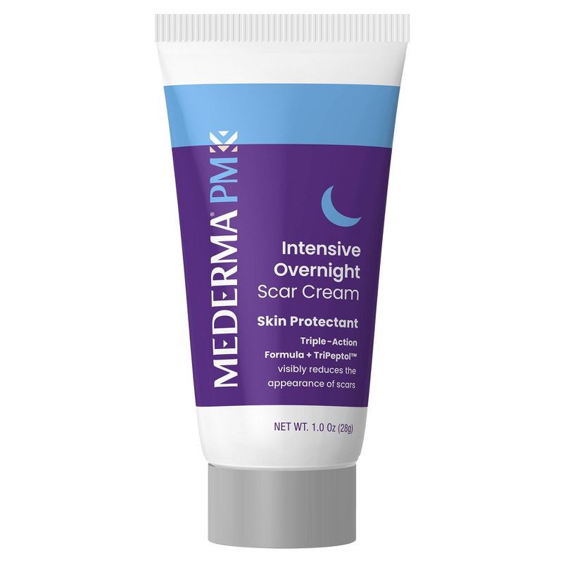 slide 7 of 8, Mederma PM Overnight Scar Cream - 1oz, 1 oz