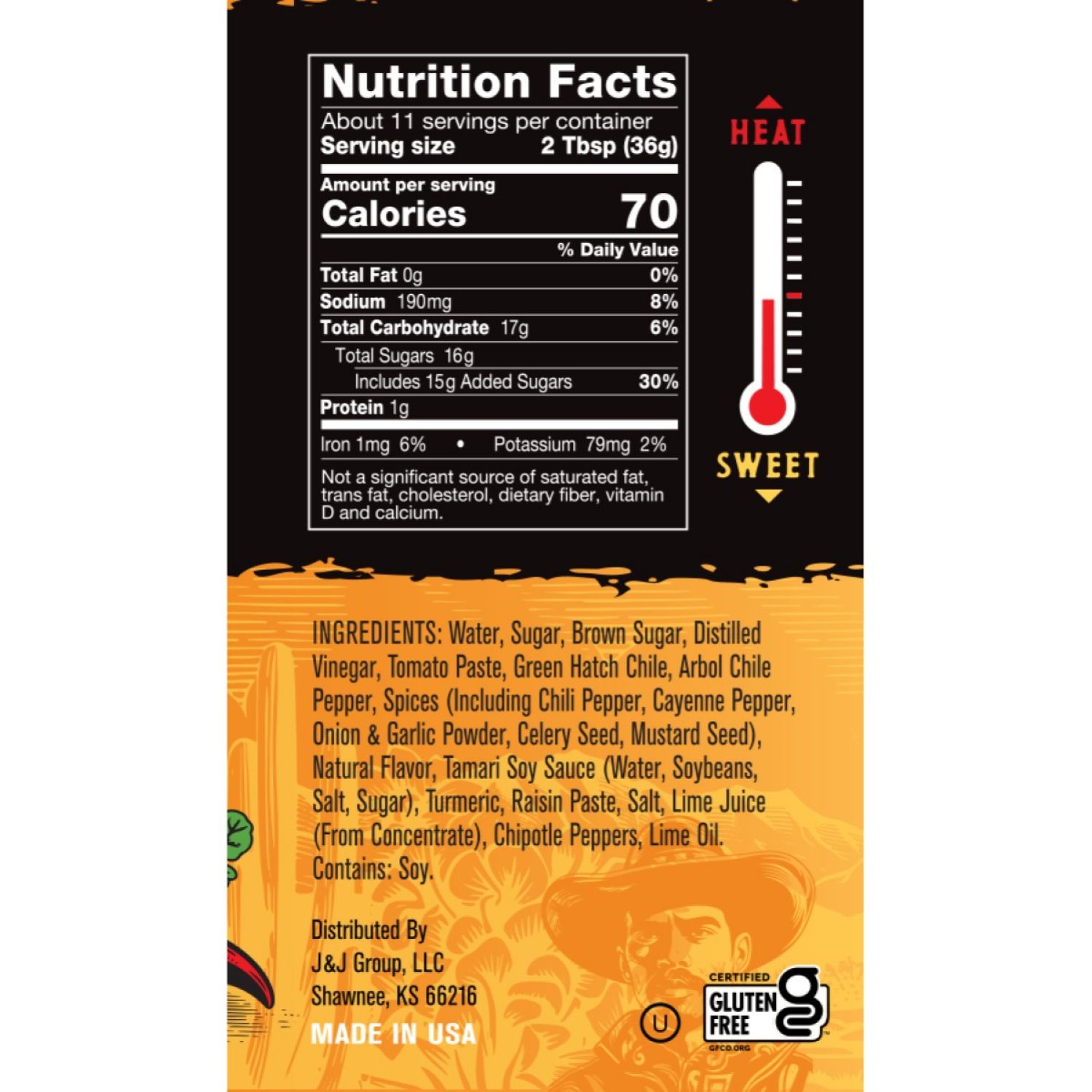 slide 2 of 2, Rufus Teague Bbq Sauce Elote Chipotle - 15.25 oz, 15.25 oz