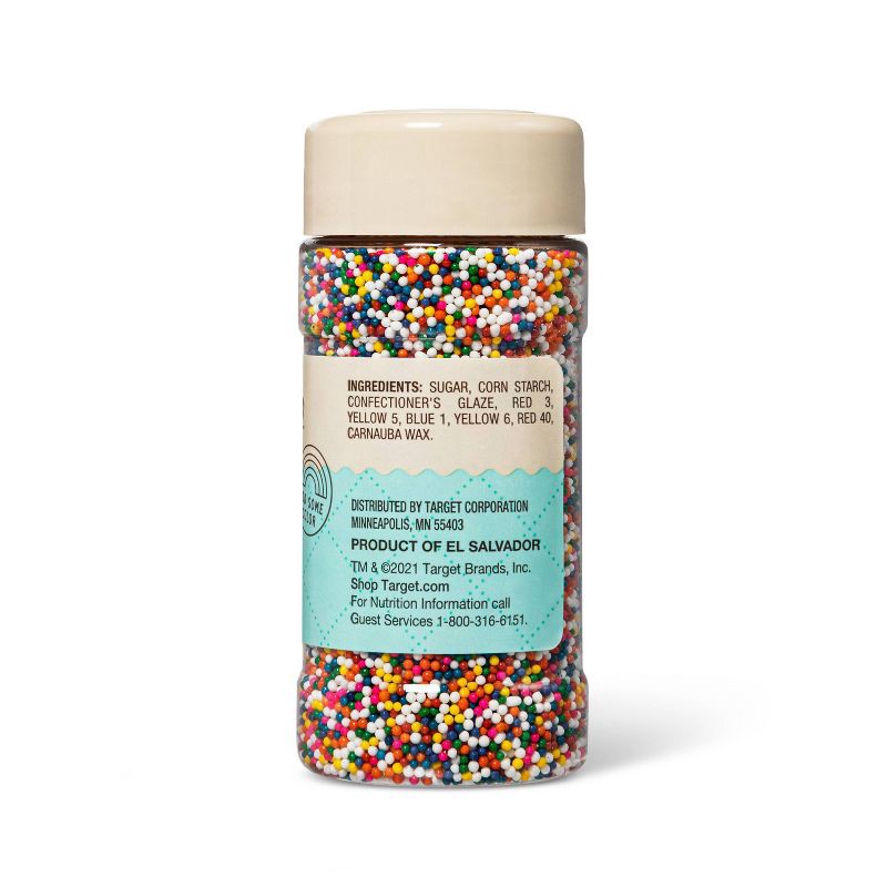 slide 3 of 3, Rainbow Non-Pareils - 3.7oz - Favorite Day™, 3.7 oz