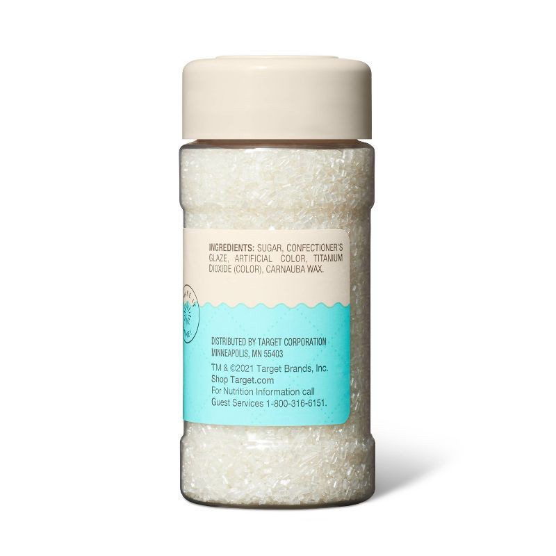 slide 3 of 3, White Shimmer Sugar - 4.2oz - Favorite Day™, 4.2 oz