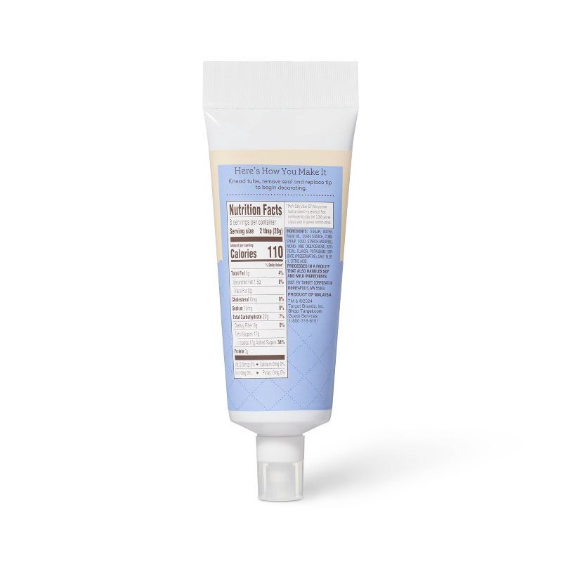 slide 2 of 2, Blue Star Tip Decorating Icing - 8oz - Favorite Day™, 8 oz