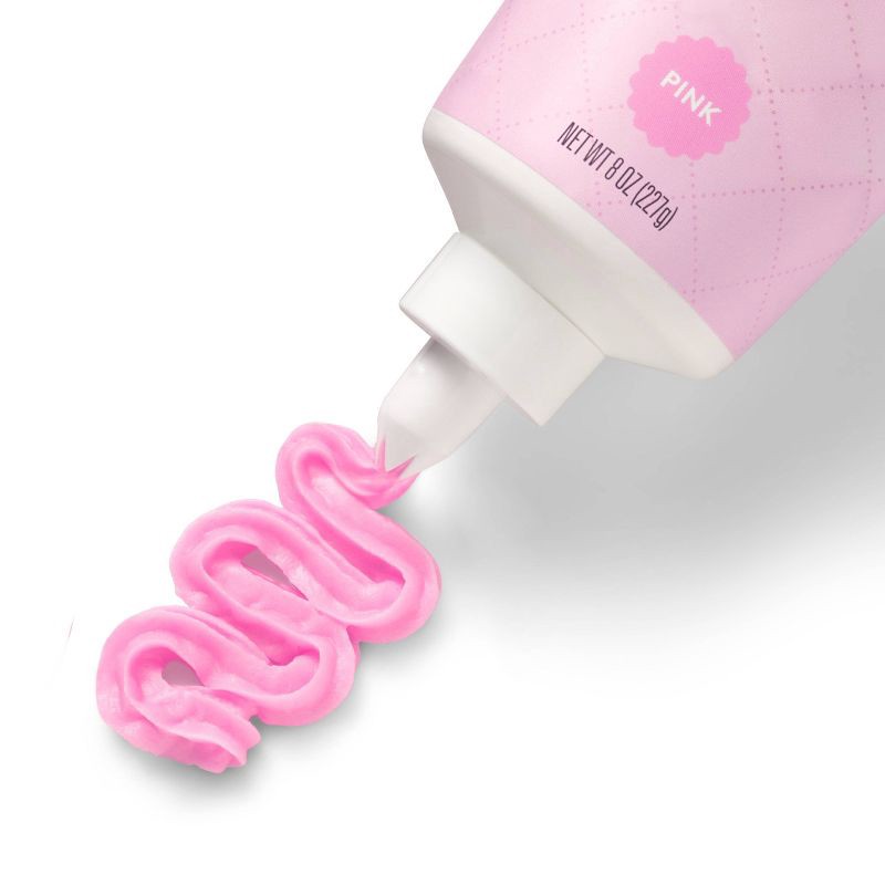 slide 3 of 3, Pink Star Tip Decorating Icing - 8oz - Favorite Day™, 8 oz
