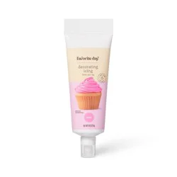 Pink Star Tip Decorating Icing - 8oz - Favorite Day™