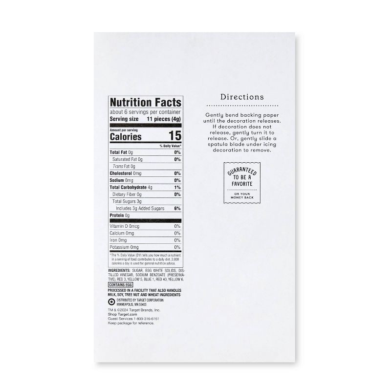 slide 2 of 3, Happy Birthday Dot Matrix Icing Decoration - Favorite Day™, 1 ct