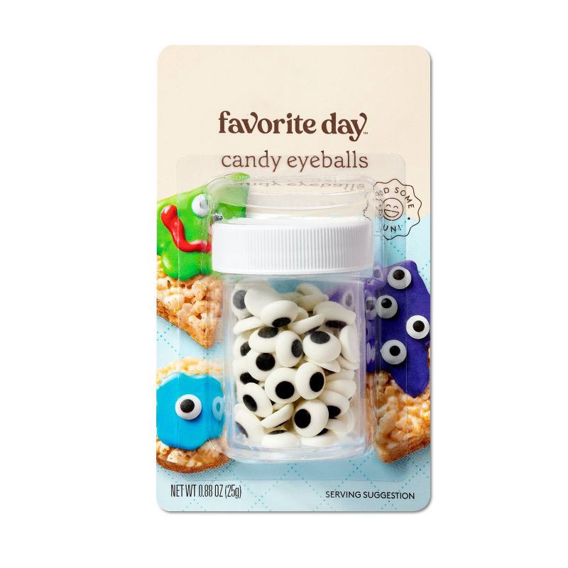 slide 1 of 3, Candy Eyeballs Icing Decorations - 0.5oz - Favorite Day™, 0.5 oz