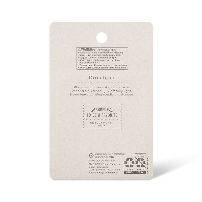 slide 3 of 3, Happy Birthday Candles - 13ct - Favorite Day™, 13 ct