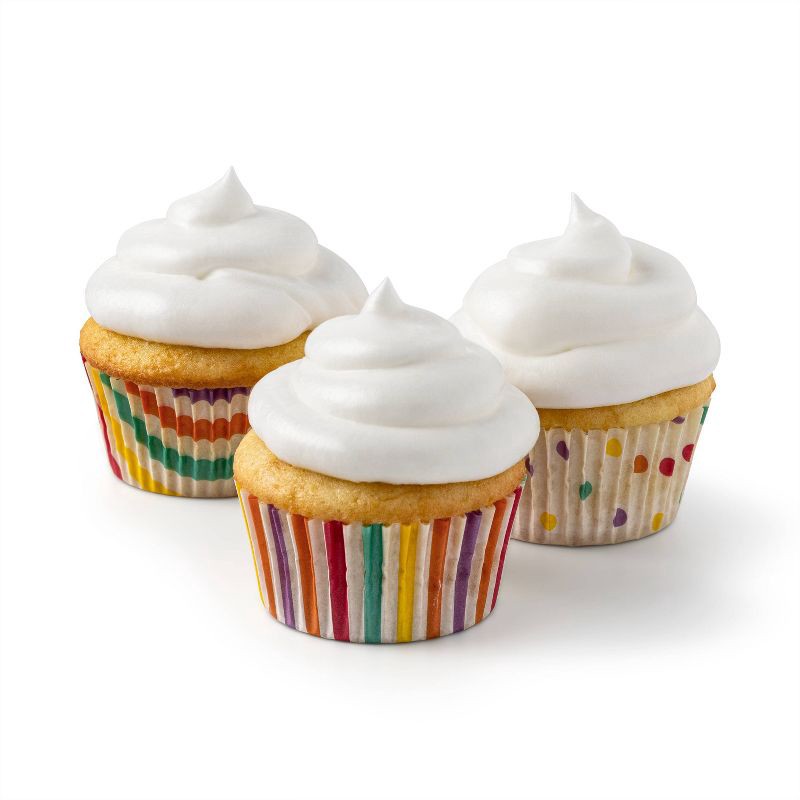 slide 3 of 3, Patterned Baking Cups - 75ct - Favorite Day™, 75 ct