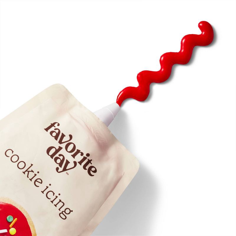 slide 2 of 3, Red Cookie Icing - 7oz - Favorite Day™, 7 oz