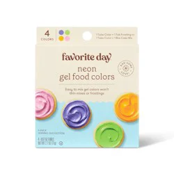 Neon Gel Food Coloring - 2.7oz - Favorite Day™