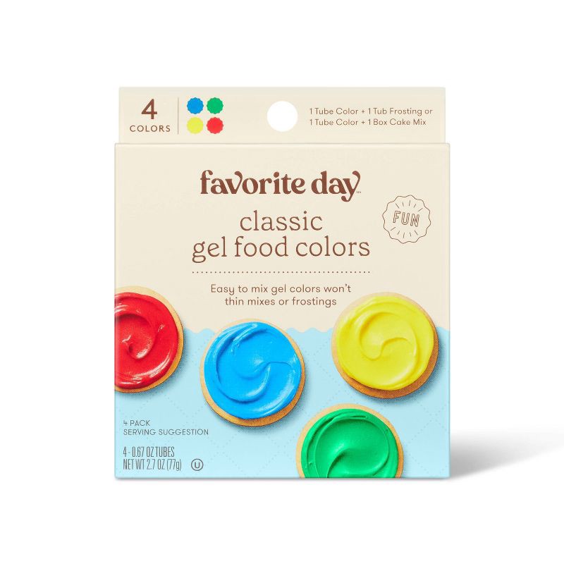 slide 1 of 3, Classic Gel Food Coloring - Favorite Day™, 1 ct