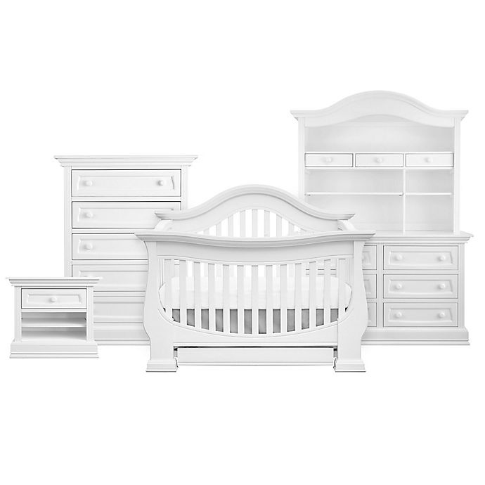 slide 1 of 1, Baby Appleseed Davenport 4-in-1 Convertible Crib - Pure White, 1 ct