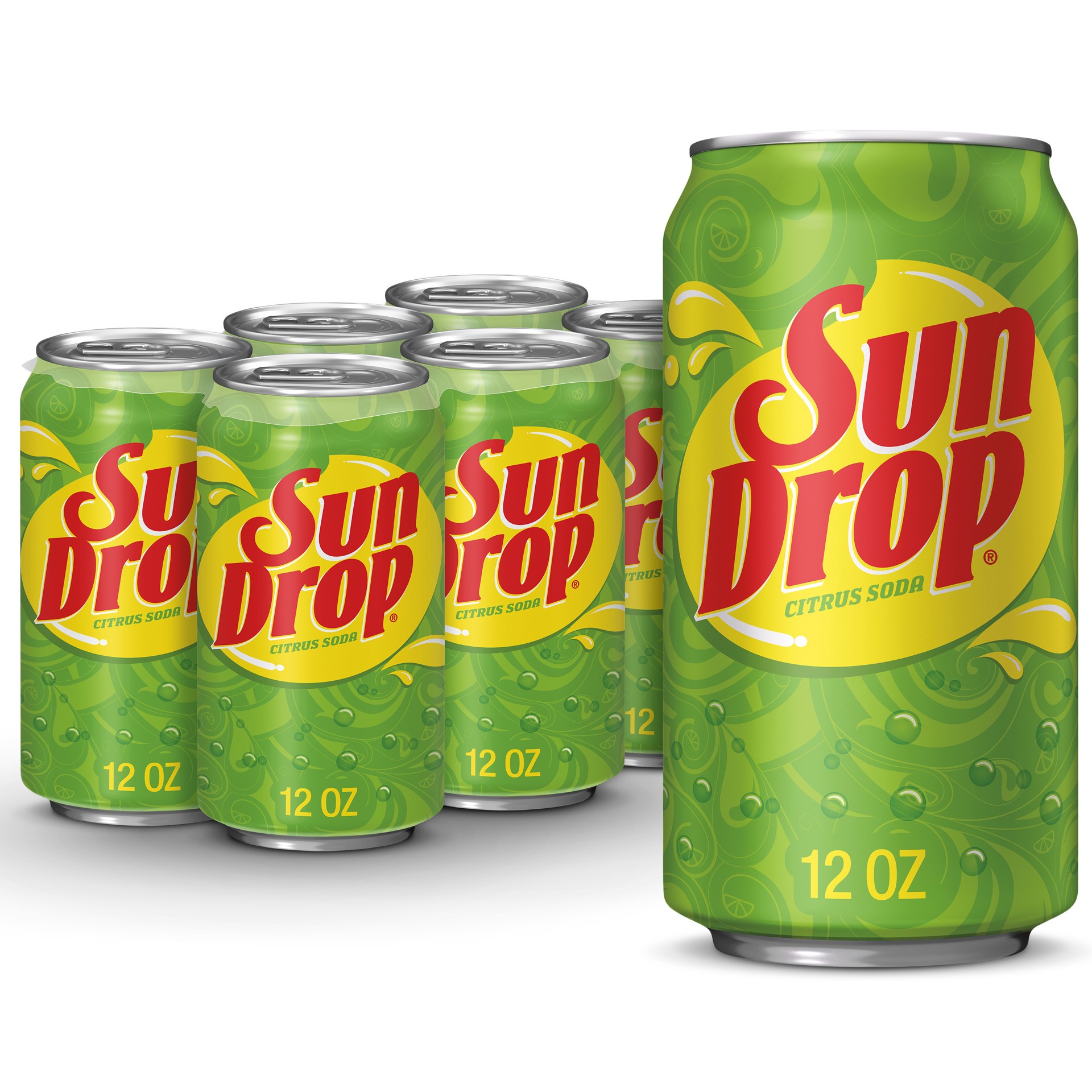 slide 1 of 3, 7UP Sundrop Soda, 12 fl oz