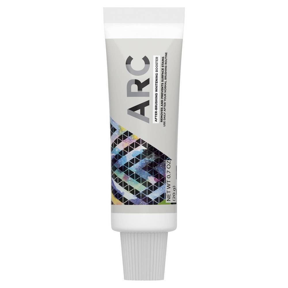 slide 2 of 4, ARC Oral Care After-Brushing Teeth Whitening Booster - Cool Mint - Trial Size, 0.7 oz