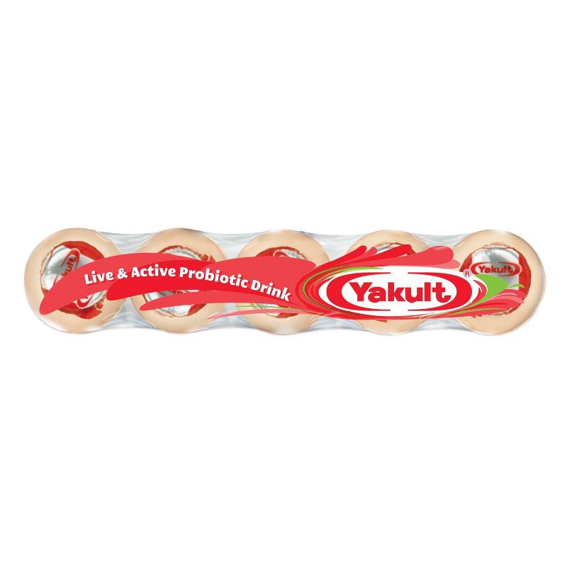 slide 3 of 4, Yakult Nonfat Probiotic Yogurt Drink - 5ct/2.7 fl oz Bottles, 5 ct, 2.7 fl oz