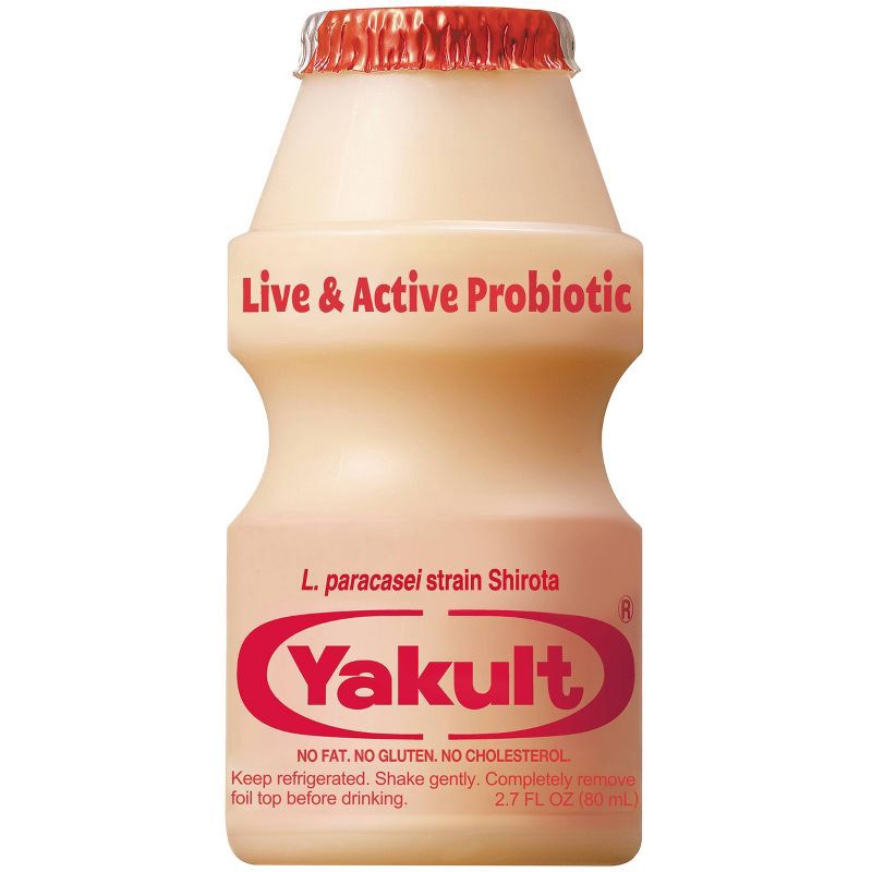 slide 4 of 4, Yakult Nonfat Probiotic Yogurt Drink - 5ct/2.7 fl oz Bottles, 5 ct, 2.7 fl oz